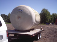 Réservoir à eau, acide ,grain etc.